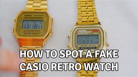 how to spot a fake casio vintage watch|casio watch model number lookup.